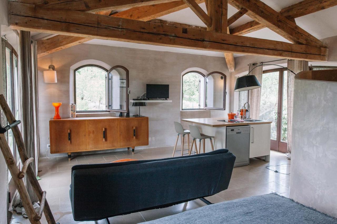 Le Mas De Cink Saint-Saturnin-d'Apt Bagian luar foto